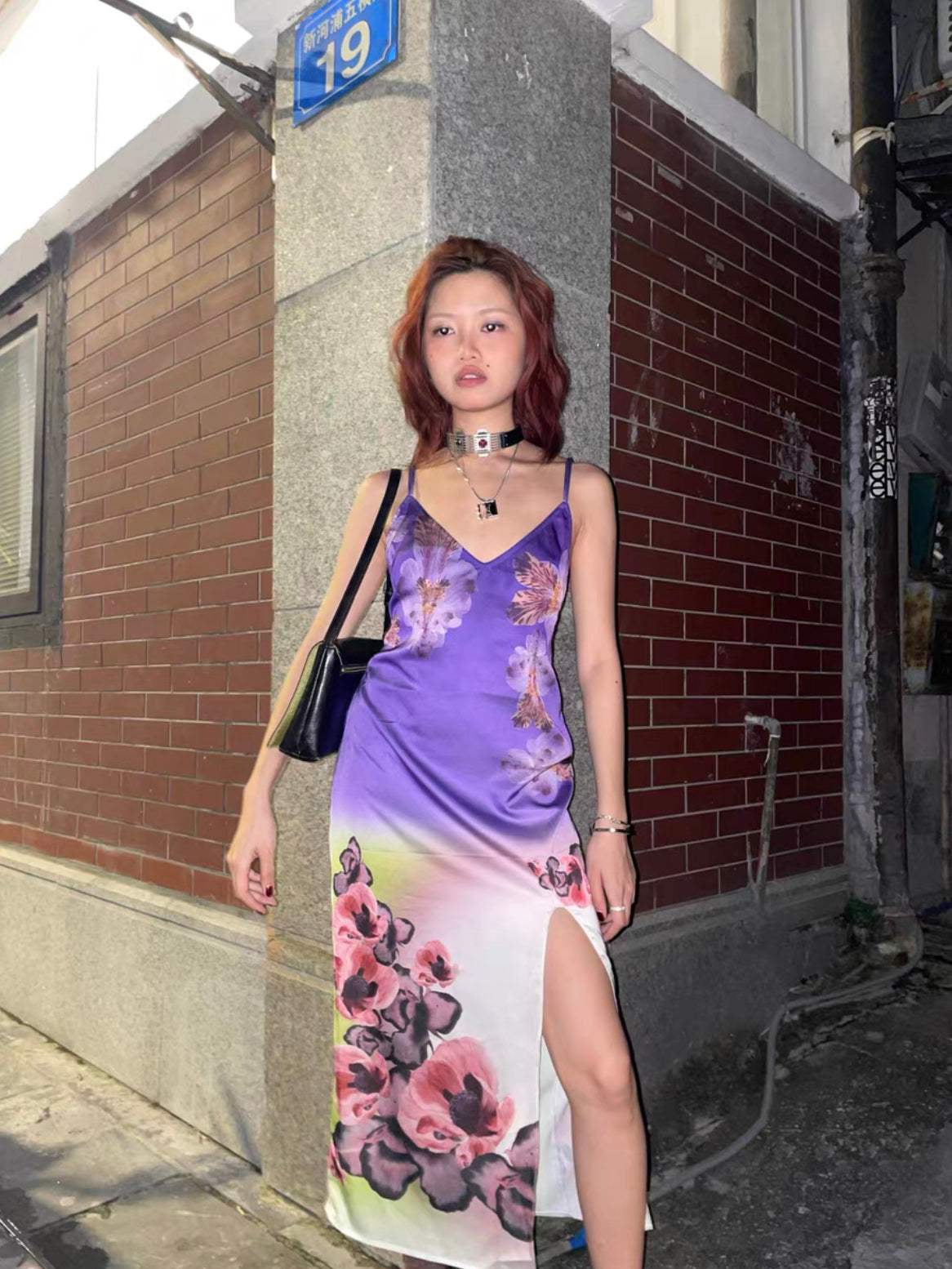 Purple Geisha dress