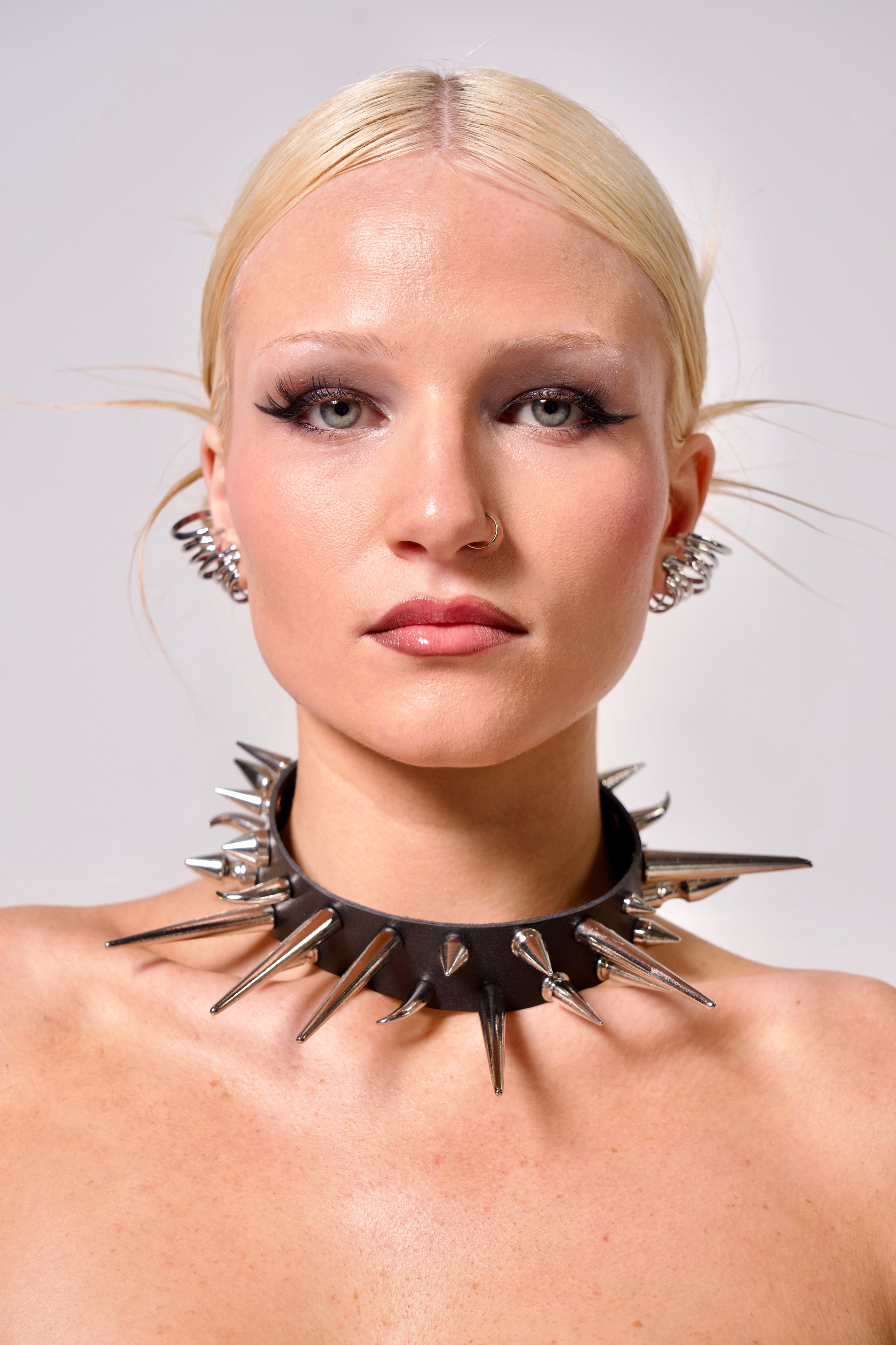 Rivet Leather Choker