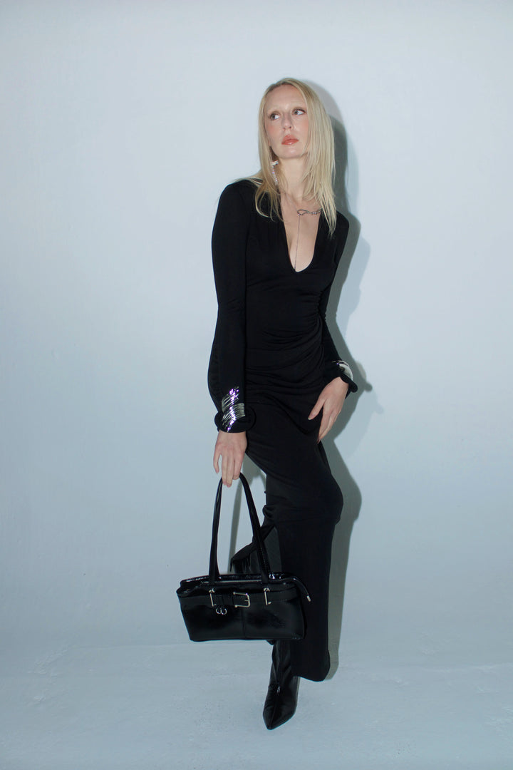 Liquid Drape Maxi Dress