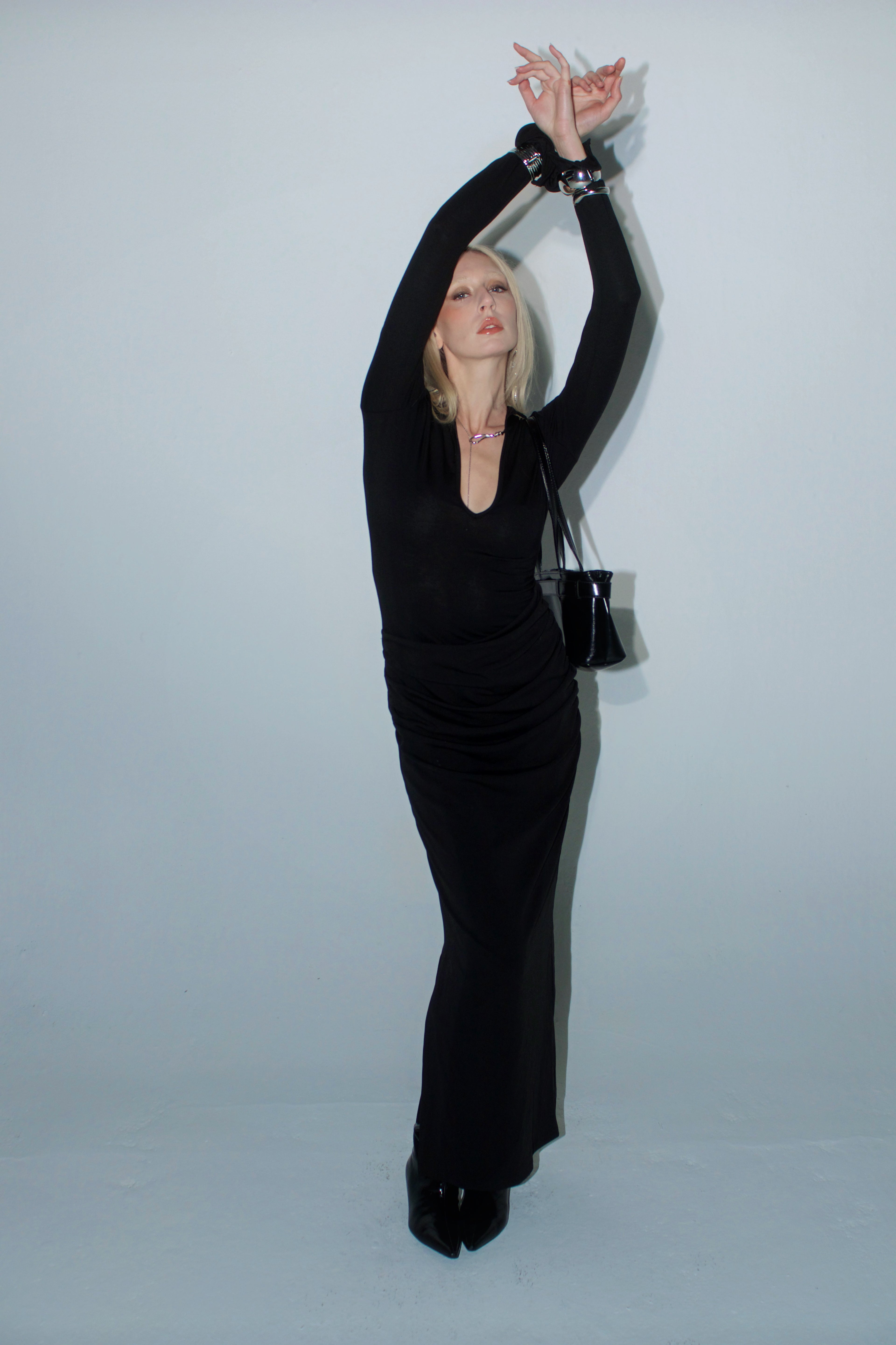 Liquid Drape Maxi Dress