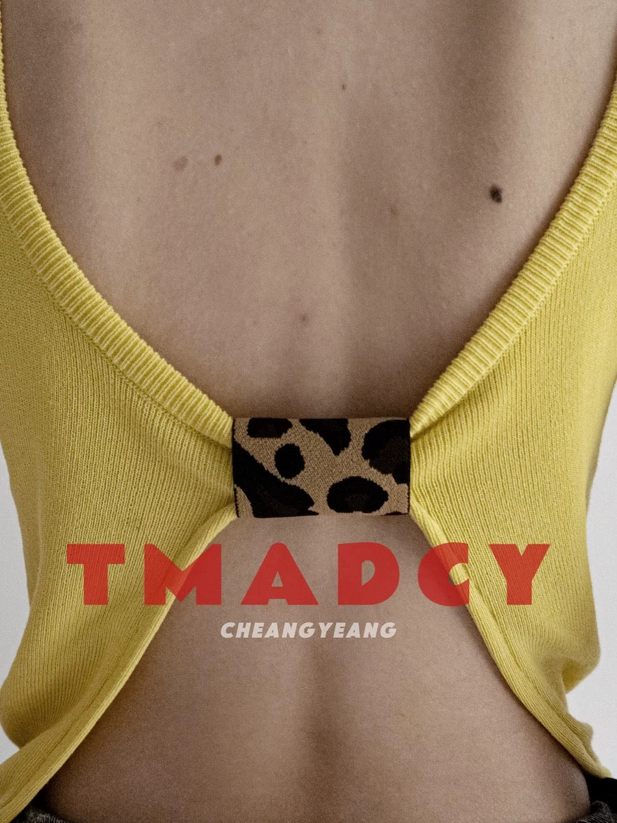 Bright Yellow Knitted Top