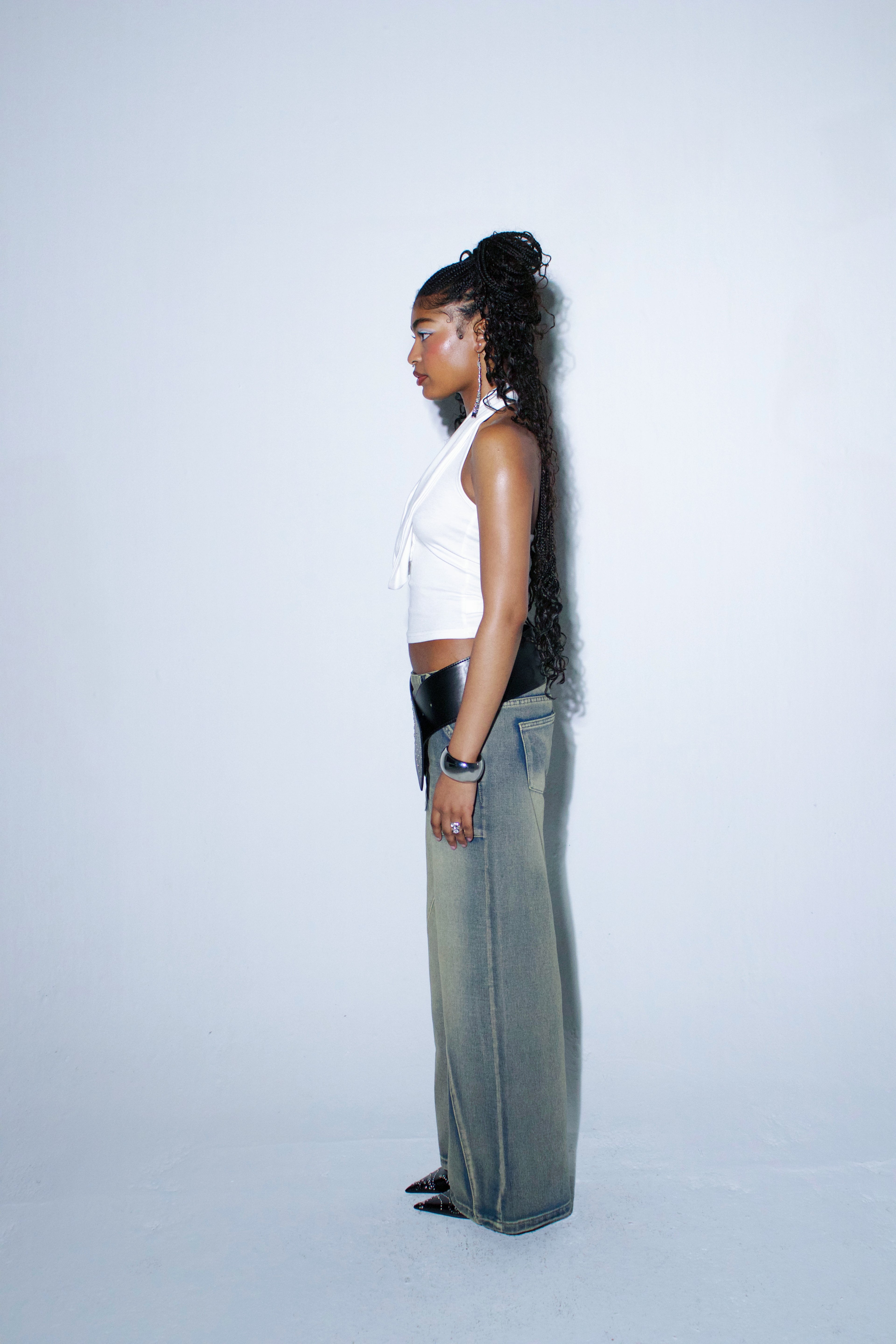 City Flare Pocket Jeans