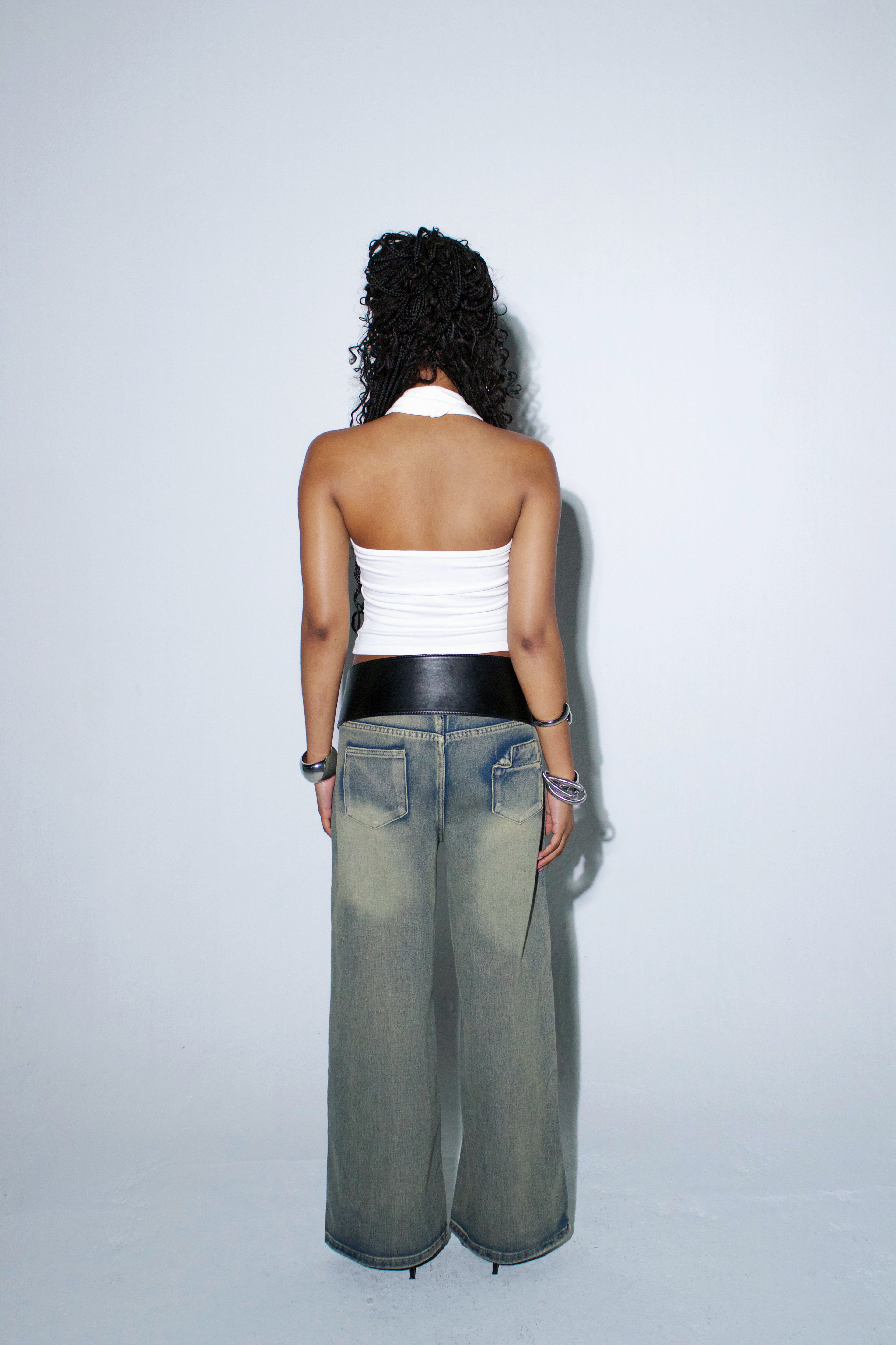 City Flare Pocket Jeans