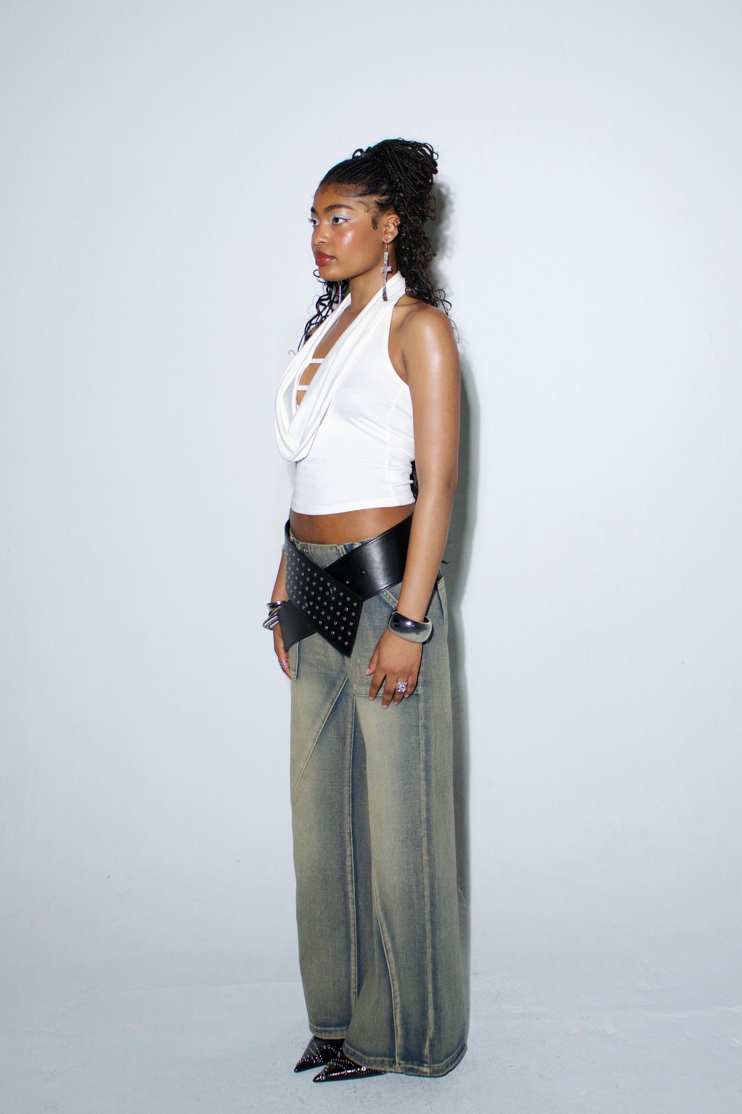 City Flare Pocket Jeans