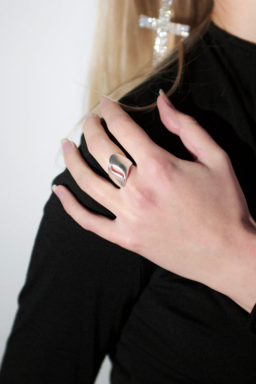 Wavescape Sterling Silver Ring