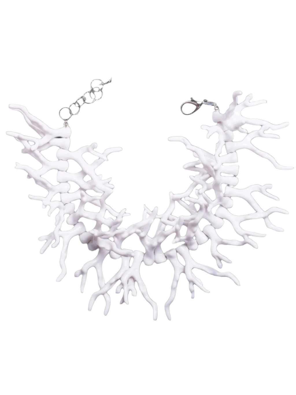 Coral-Shaped Necklace and Bracelet