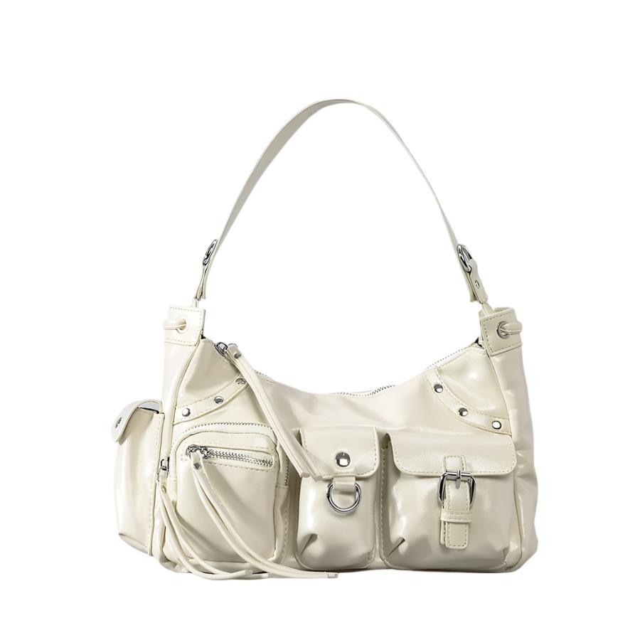 Multi-Pockets Underarm Avant-Garde Bag